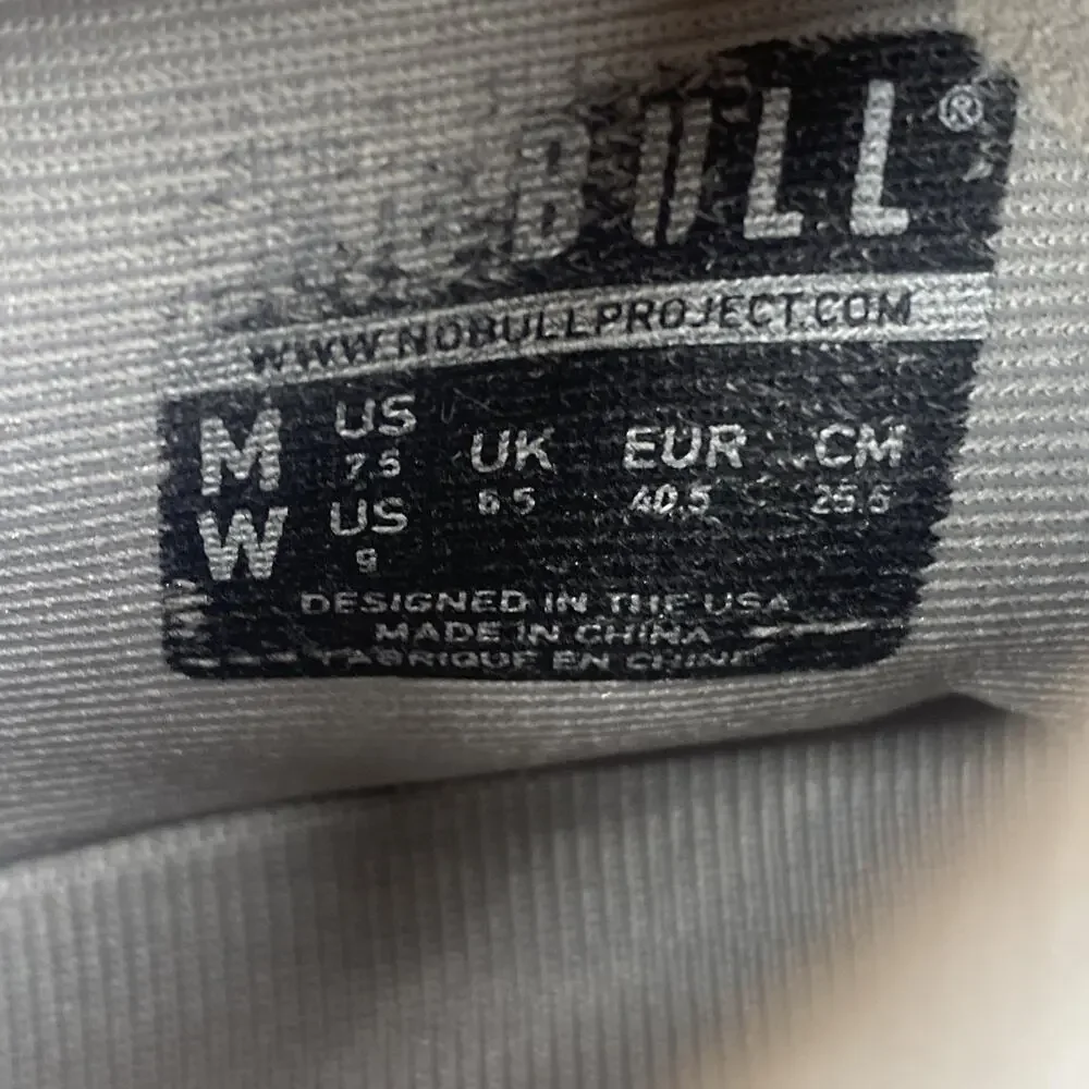 NOBULL SuperFabric Trainers Womens Grey Size 9 Athletic Gym‎ Training Shoes
